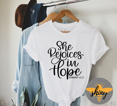 She Rejoices in Hope