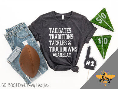 Tailgates, Traditions, Tackles and Touchdowns